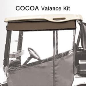 2007-16 Yamaha G29-Drive - Red Dot Chameleon Cocoa Valance