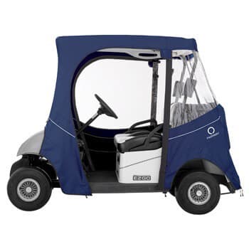 Classic Accessories Custom Fit EZGO Navy Enclosure (Models TXT &amp; RXV)