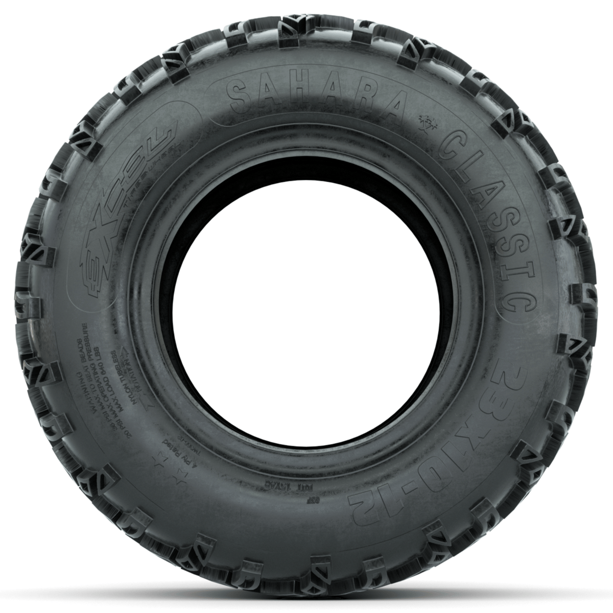 23x10-12 Sahara Classic A / T Tire DOT (Lift Required)