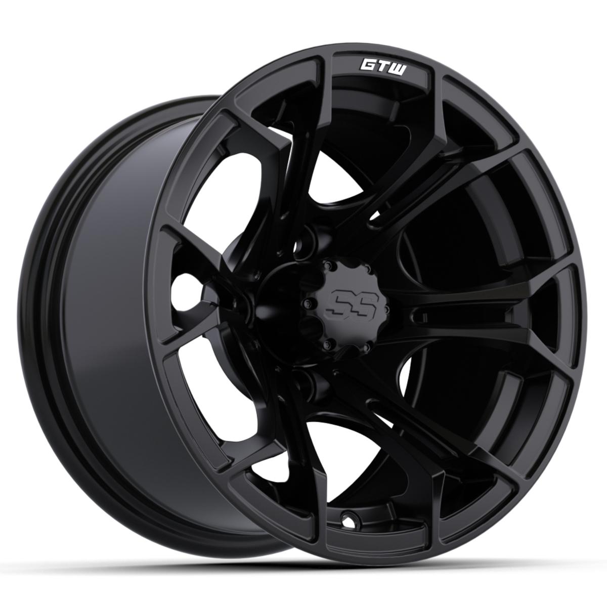 12&Prime; GTW&reg; Spyder Matte Black Wheel