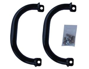 Jake's Set Of (2) Black Grab Handle Set (Universal Fit)