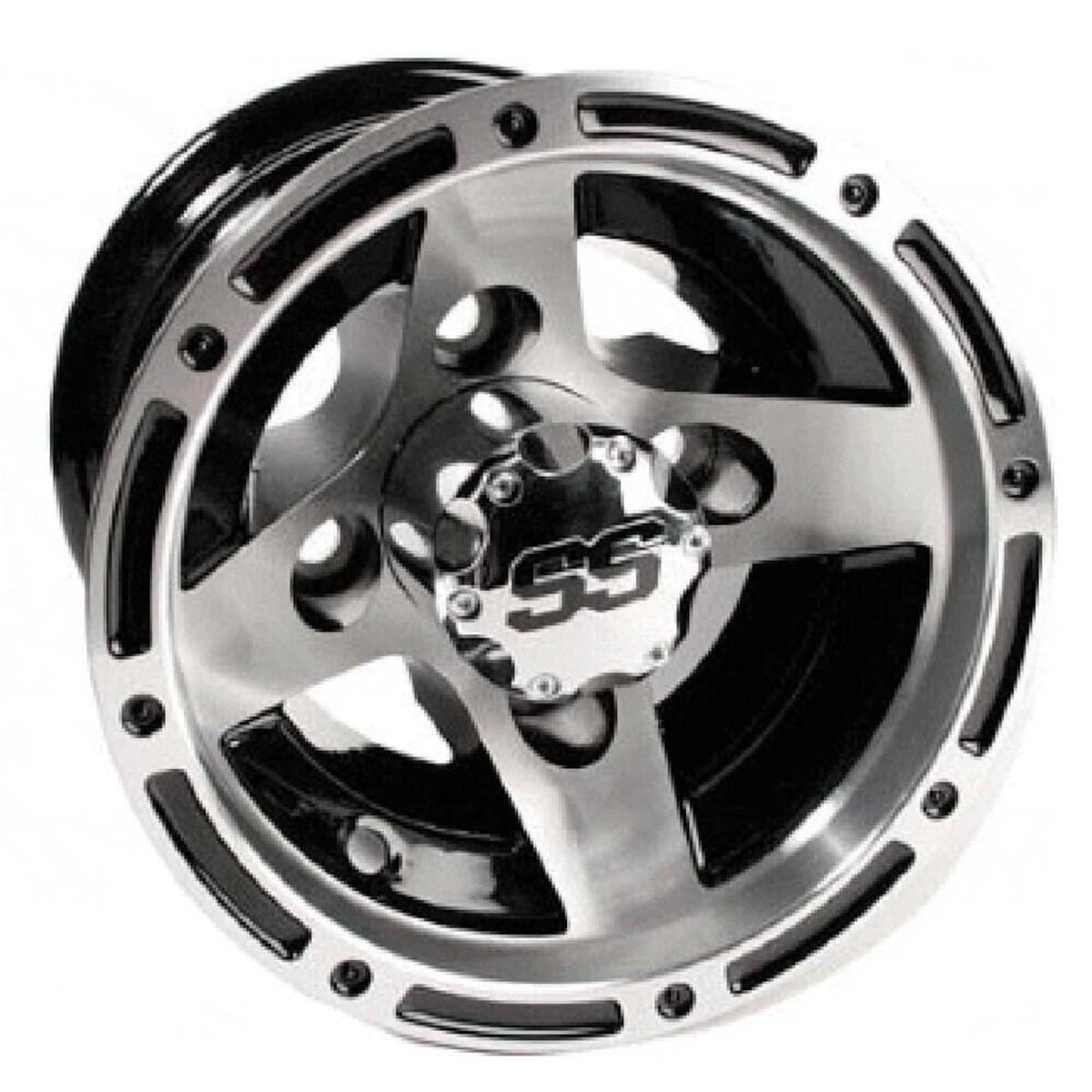 8&Prime; GTW Ranger Black with Machined Accents Wheel