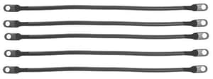 Club Car DS 48-Volt 4-Gauge Battery Cable Set (Years 1995-Up)