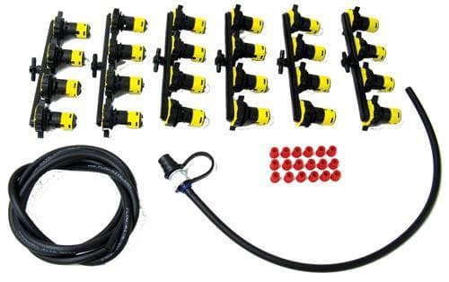 2004-Up Club Car Precedent Electric - Trojan 12v Battery Watering System