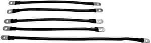 6 Gauge 36V Battery Cable Set For EZGO Medalist/TXT (Years 1994-Up)