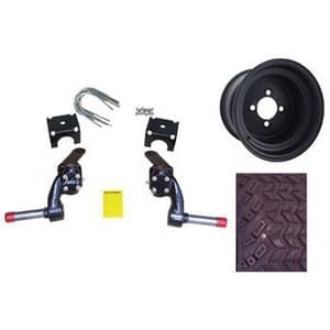 1997-04 Club Car Carryall - Jake's 3 Inch Lift Kit with Wheel and Tire Combo