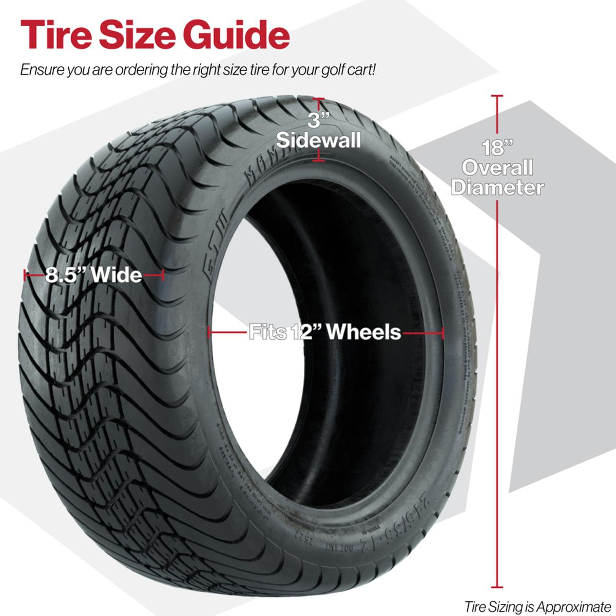 215/35-12 GTW&reg; Mamba Street Tire
