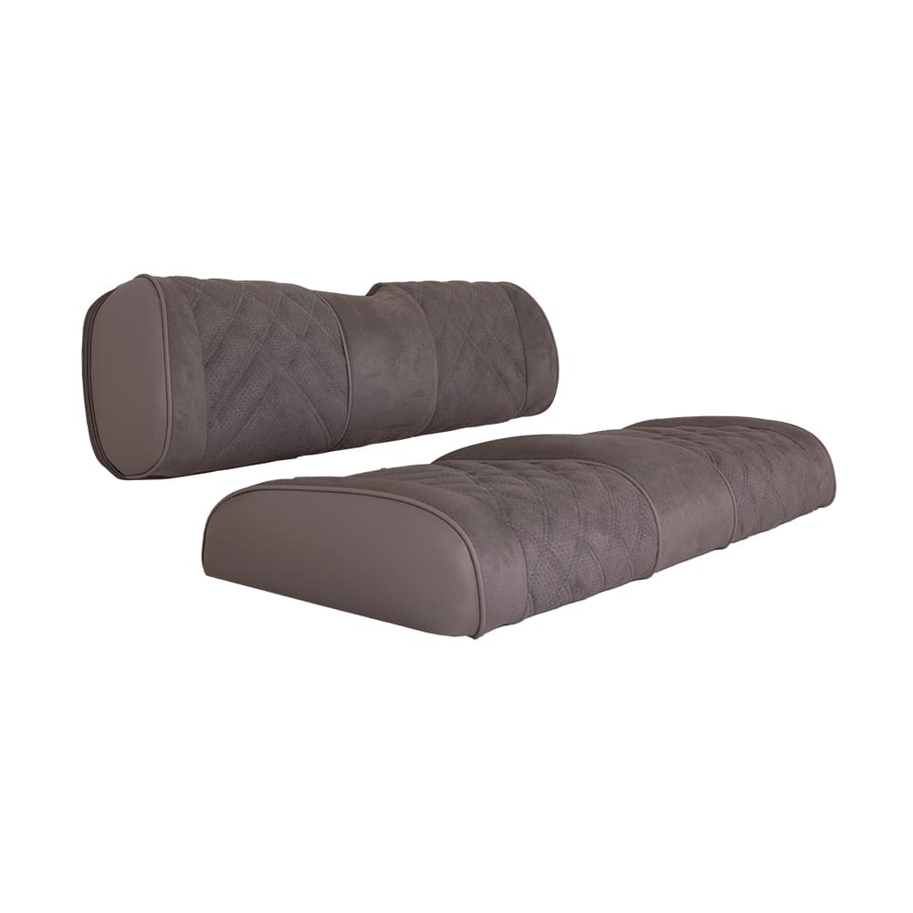 Premium RedDot&reg; Pewter Suede GTW&reg; Mach3 Rear Seat Cushions