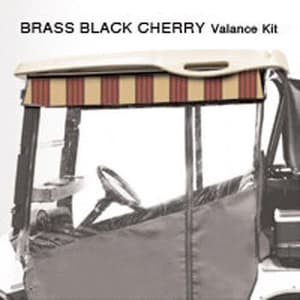 2007-16 Yamaha G29-Drive - Red Dot Chameleon Brass and Black Cherry Classic Valance