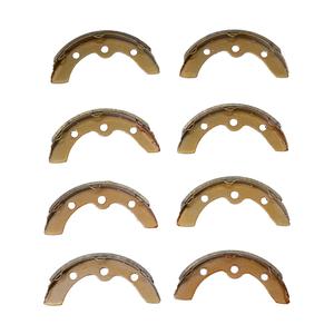 Rear Set Of (8) Brake Shoes (Select Club Car, EZGO and Yamaha Models)