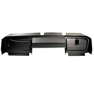 2008-15 EZGO RXV - Black Dash Cover with Locking Glove Boxes