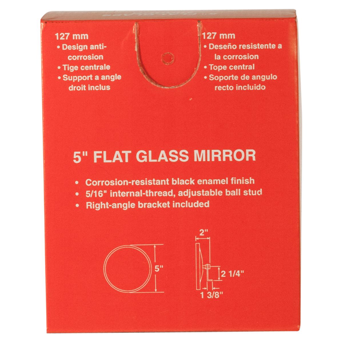 Round Mirror with Ball Stud