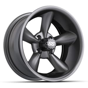 GTW Godfather Matte Gray Wheel - 14 Inch