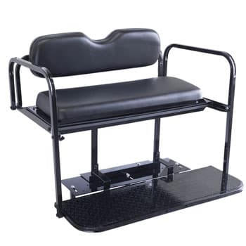 2000.5-Up Club Car DS - Buggies Unlimited Black Rear Seat Kit