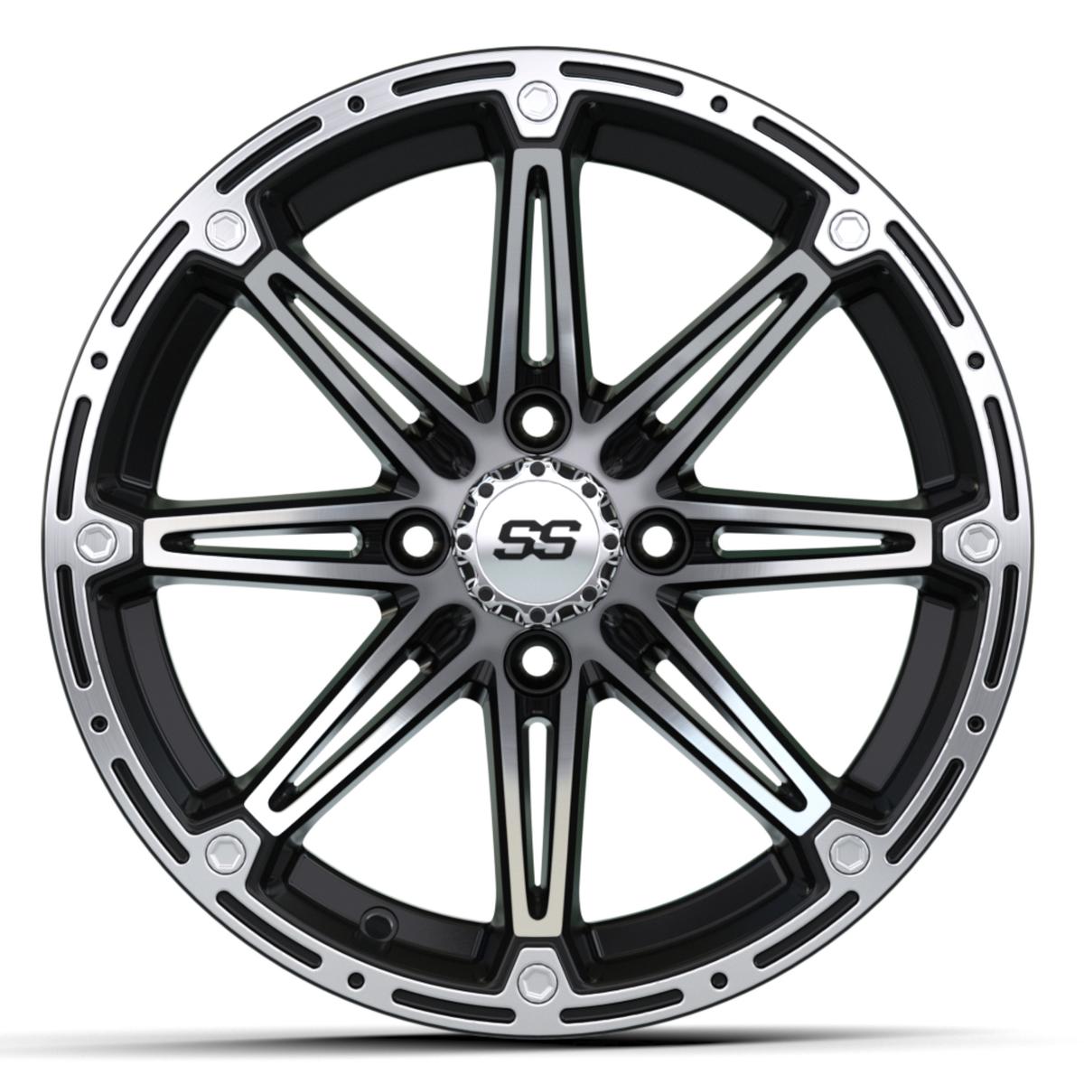 14&Prime; GTW&reg; Element Black with Machined Accents Wheel