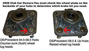 2008.5-Up Club Car Precedent - Jake's Disc Brake Kit with Spindle Lift