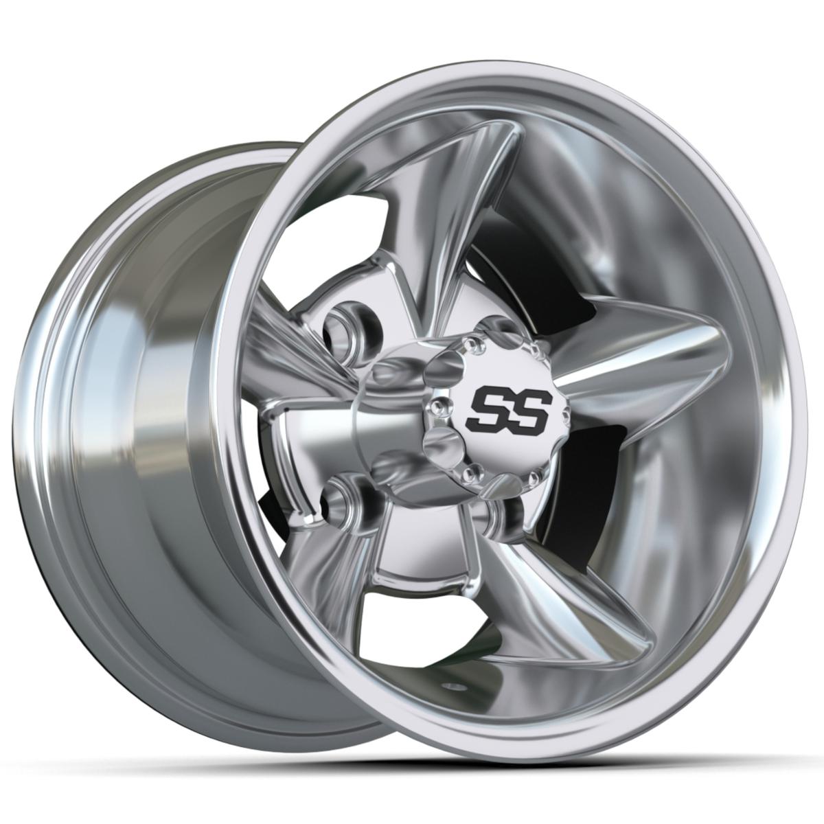 10&Prime; GTW&reg; Godfather Chrome Wheel