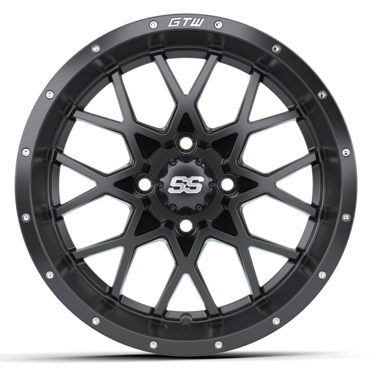 14&Prime; GTW&reg; Vortex Matte Black Wheel