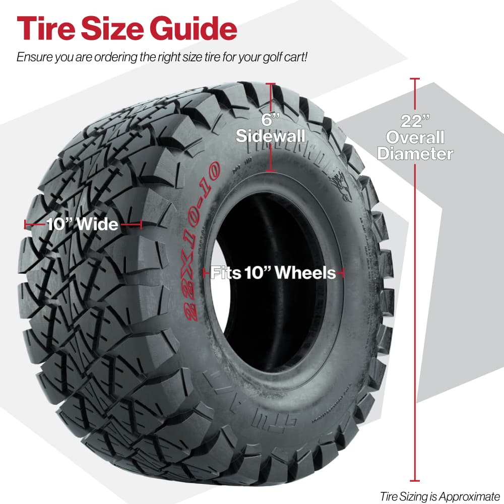 GTW Timberwolf A-T Tire - 22x10x10