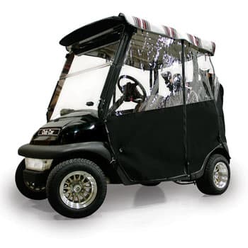 2003-07 Yamaha G22 - Red Dot 3-Sided Black with Burgundy Black and White Over-The-Top Soft Enclosure