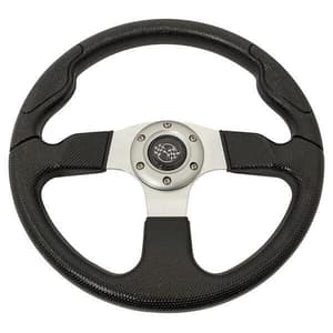 Club Car-EZGO-Yamaha - GTW Black Steering Wheel