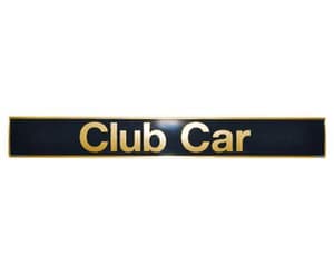 2004-Up Club Car Precedent - Gold Name Plate