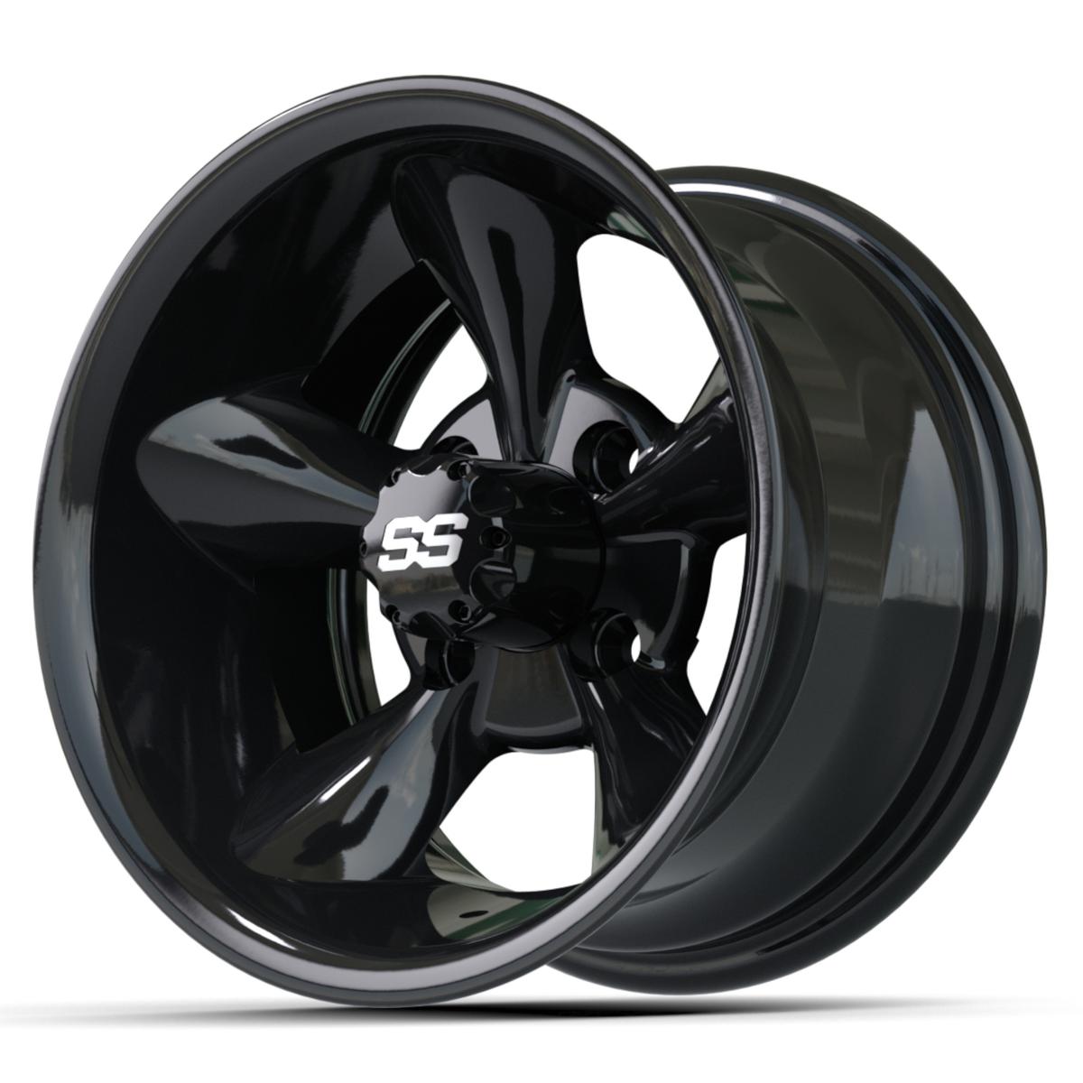 12&Prime; GTW&reg; Godfather Black Wheel