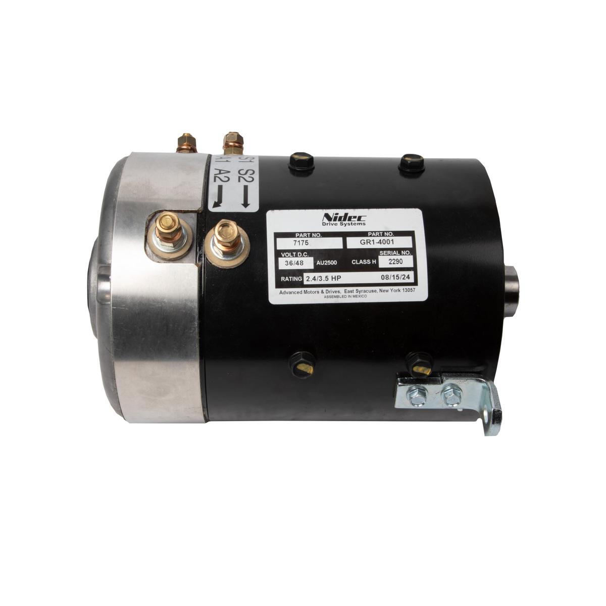 Club Car DS 36/48 Volt 2.4HP AMD Series Motor (Years 1990-Up)