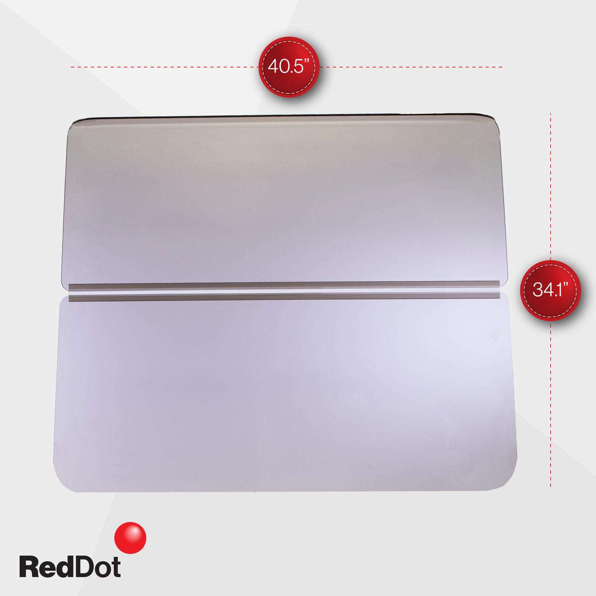 RedDot Yamaha Clear Folding Windshield - 1/4&Prime; (Models G14-19)