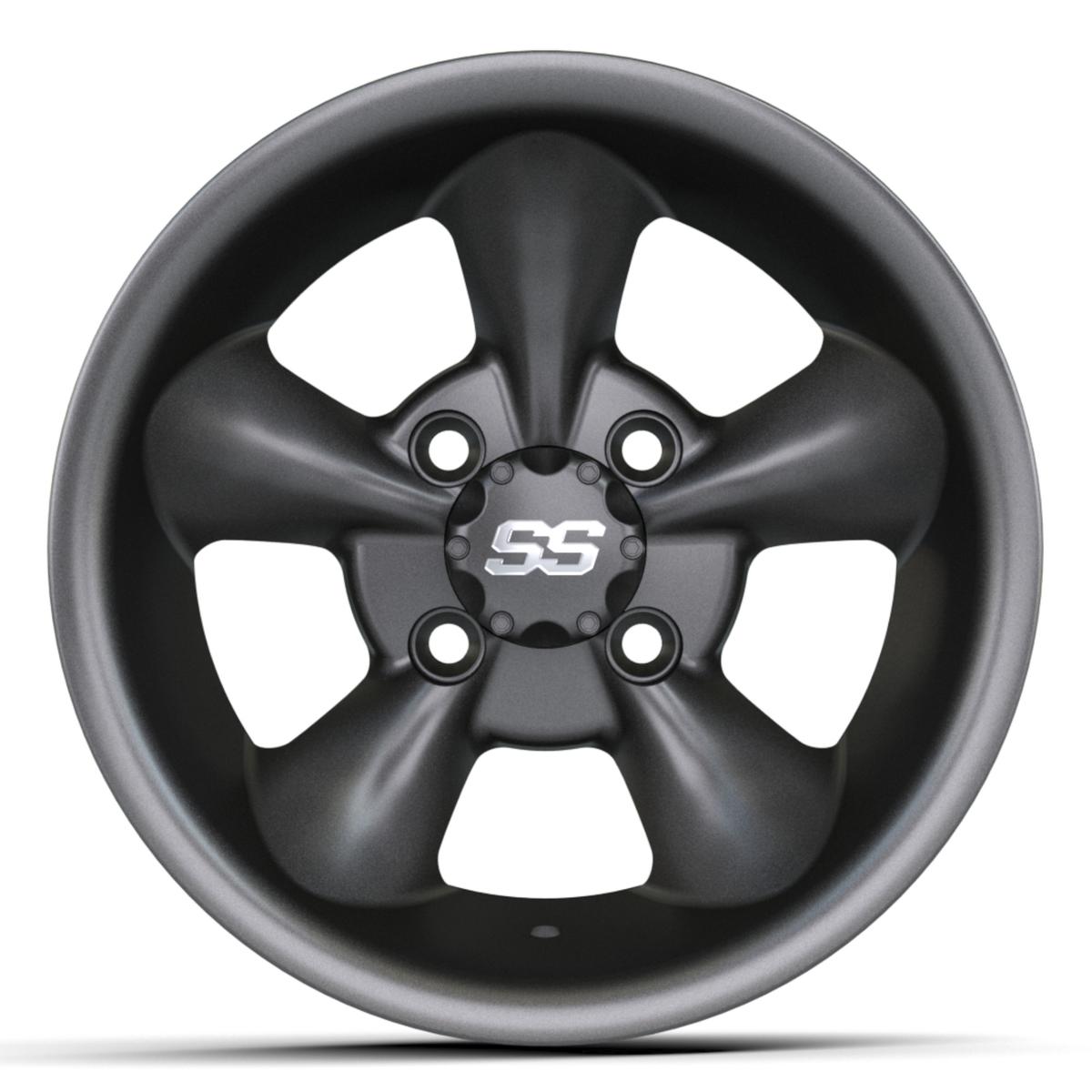 12&Prime; GTW&reg; Godfather Matte Gray Wheel