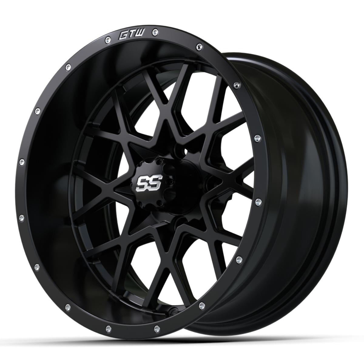 14&Prime; GTW&reg; Vortex Matte Black Wheel