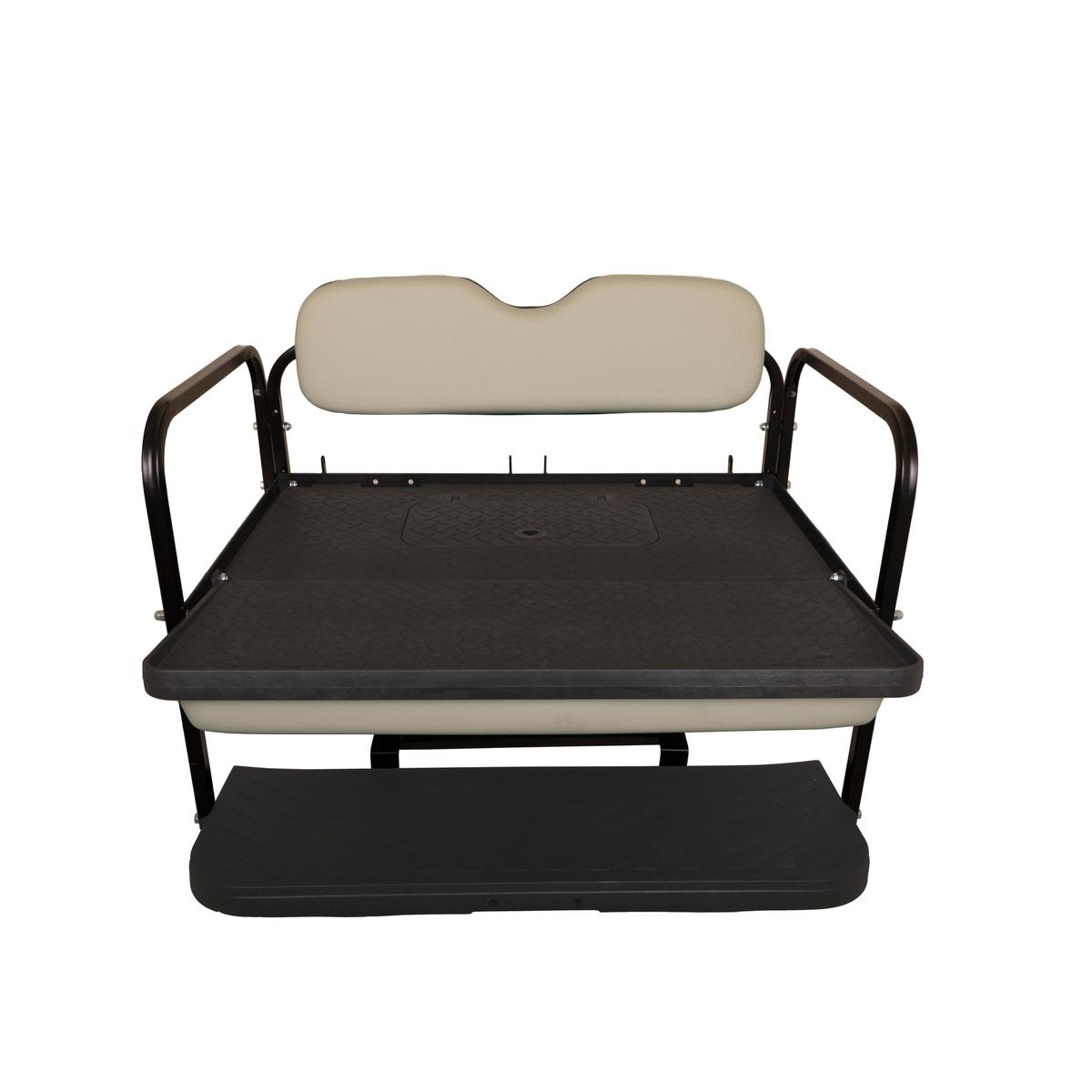 GTW&reg; MACH3 Rear Flip Seat Yamaha Drive2 (Years 2017-Up) - Stone