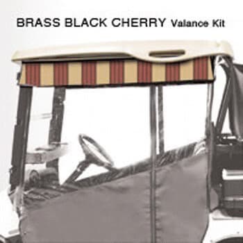 1995-07 Yamaha G14-G16-G19-G20-G21-G22 - Red Dot Chameleon Brass and Black Cherry Classic Valance