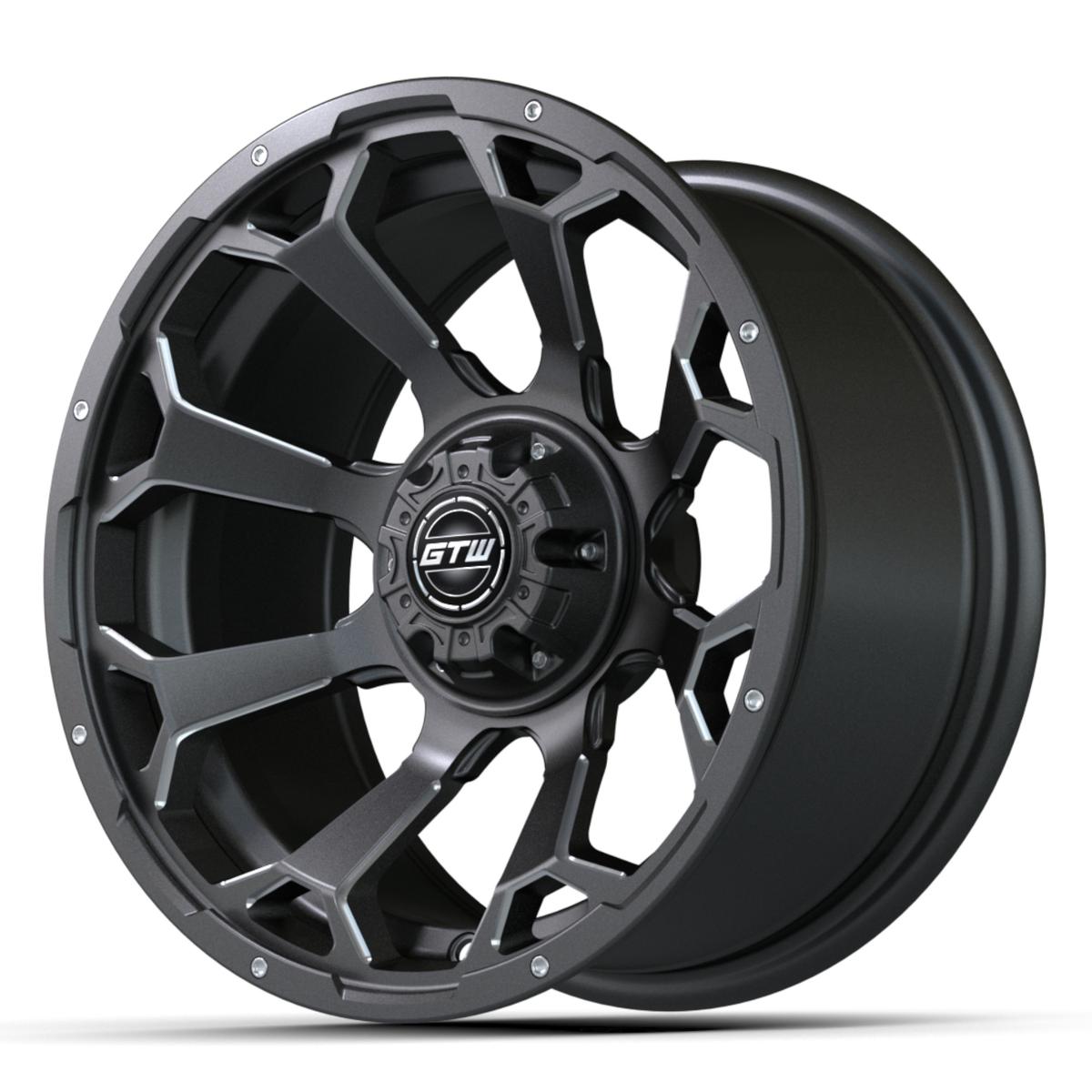 14x7 GTW&reg; Raven Off-Road Matte Grey Wheel