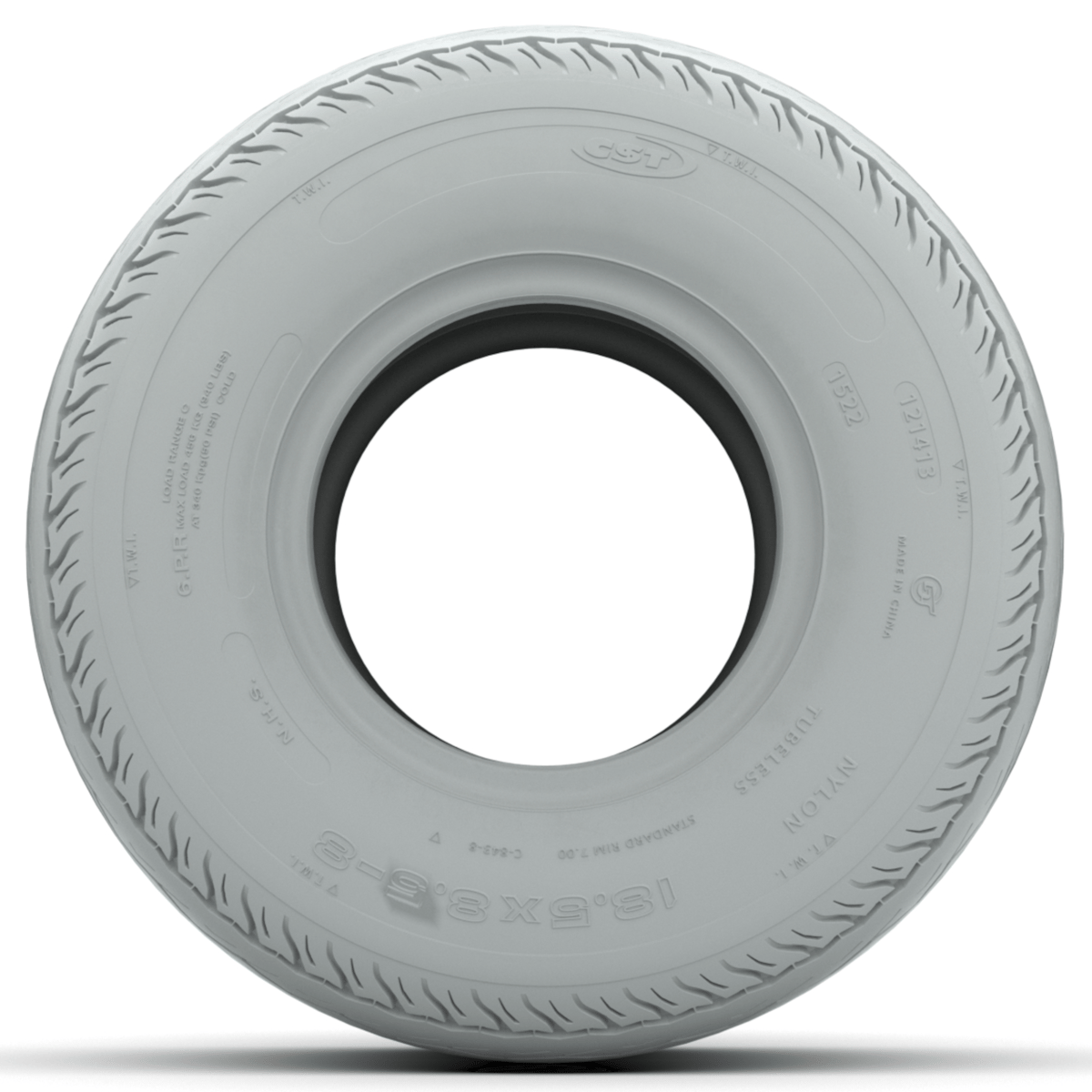 18.5x8.50-8 Sawtooth Street Tire (No Lift Required)