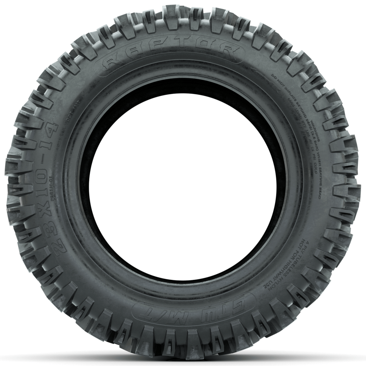 23x10-14 GTW&reg; Raptor Mud Tire