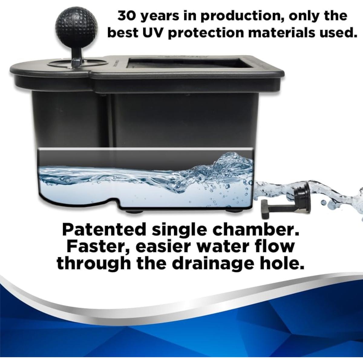 Carbon-Fiber Club Clean Club & Ball Washer (Universal Fit)