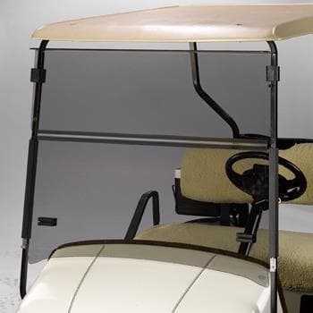 RedDot EZGO Express Tinted Short Top Folding Windshield (Years S6/L6 Models)