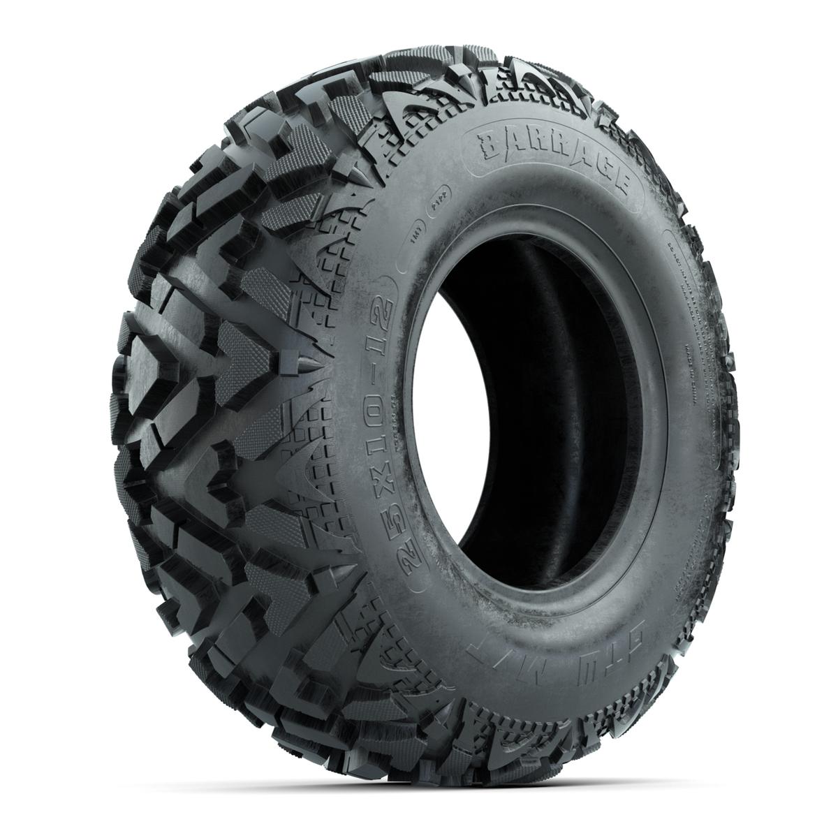 25x10-12 GTW&reg; Barrage Mud Tire (Lift Required)