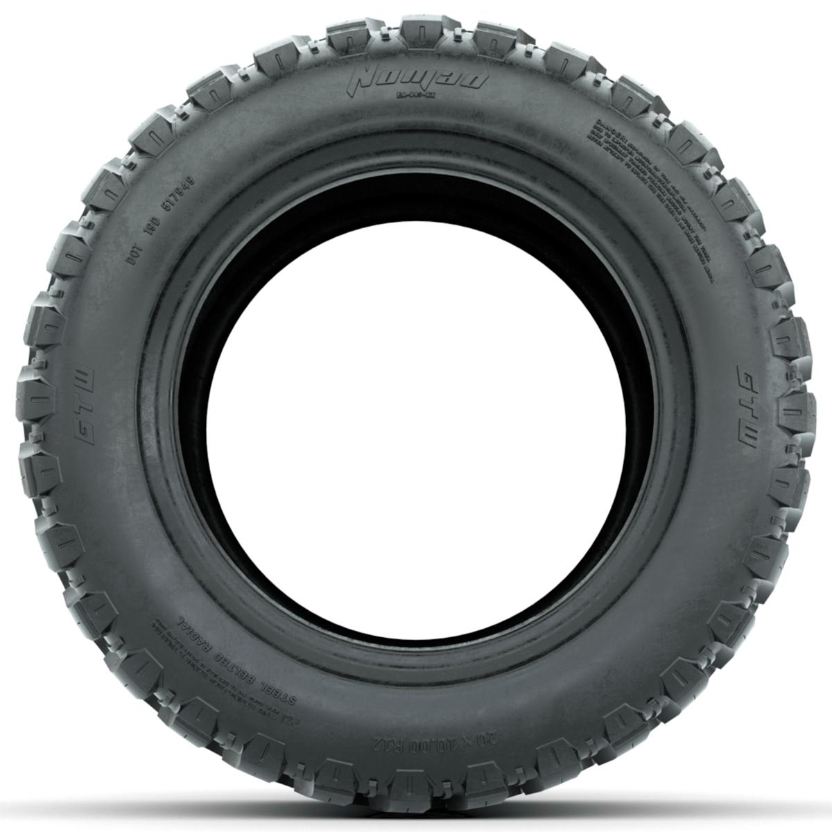 20x10-12 GTW&reg; Nomad Steel Belted All Terrain Tire