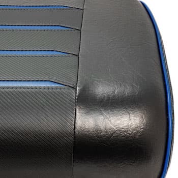 2004-Up Club Car Precedent-Tempo - Buggies Unlimited Blue and Carbon Prism Seat Covers