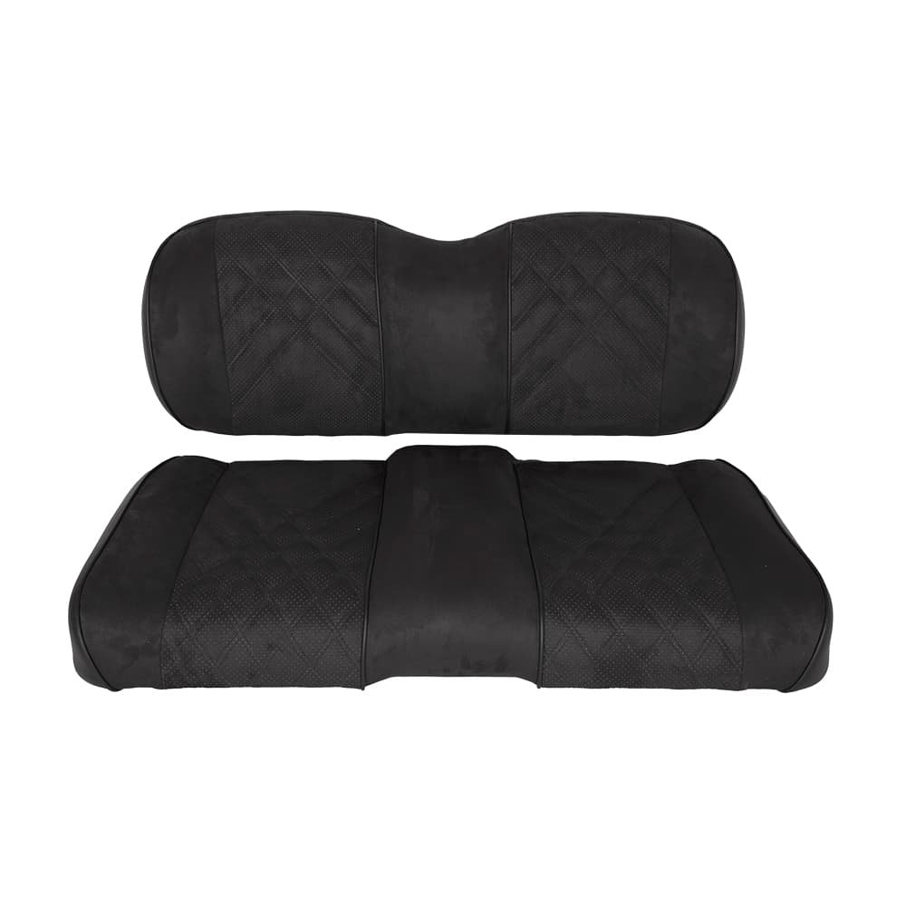 Premium RedDot&reg; Black Suede Front Seat Assemblies for EZGO RXV