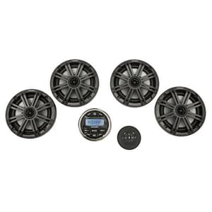 Kicker Audio System with Bluetooth and Media Center