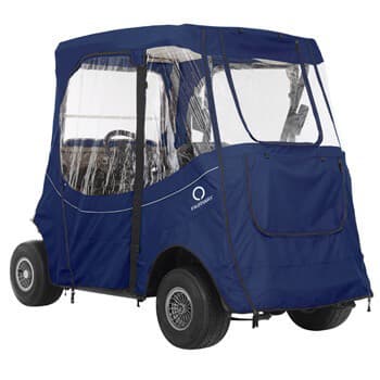 Classic Accessories Custom Fit EZGO Navy Enclosure (Models TXT &amp; RXV)