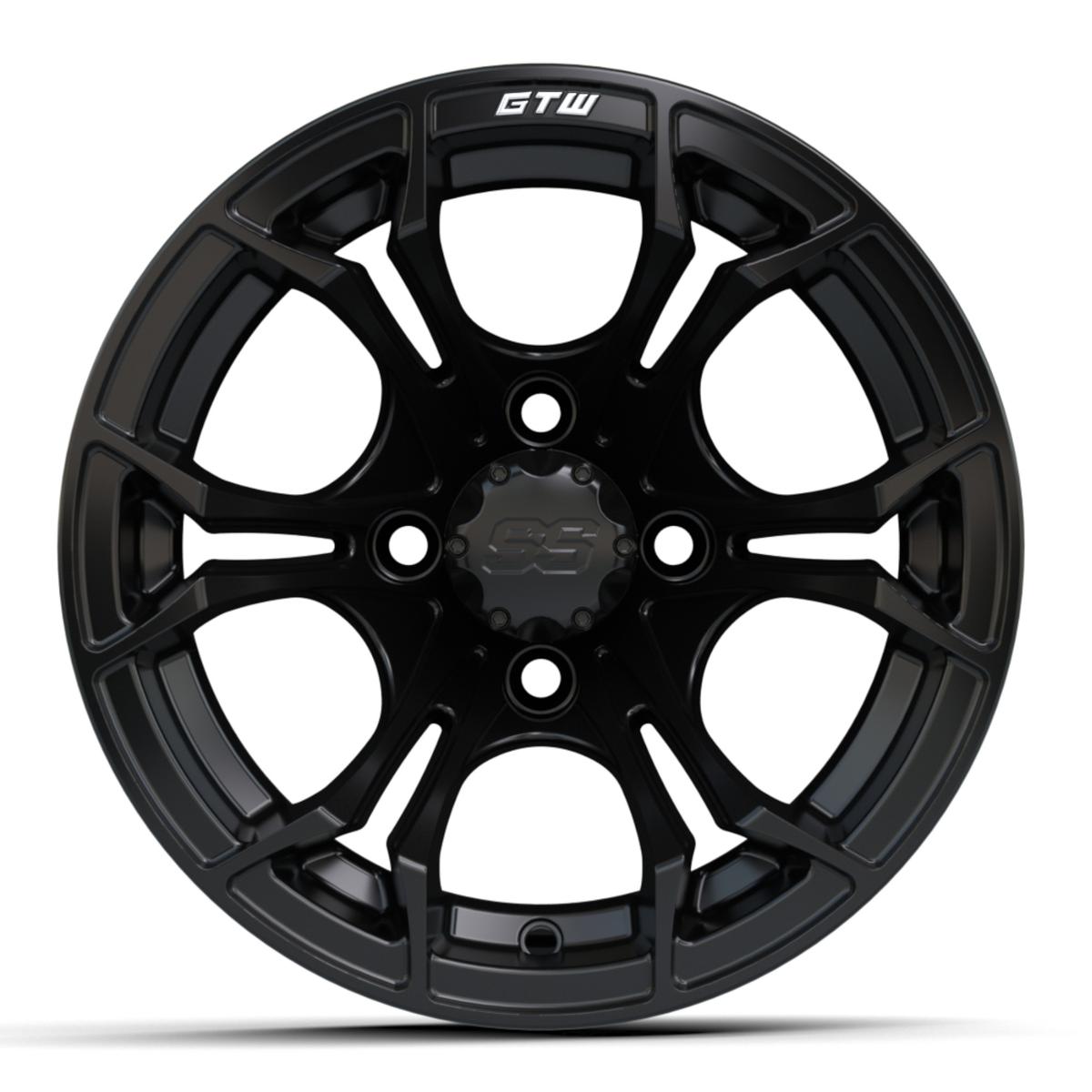 12&Prime; GTW&reg; Spyder Matte Black Wheel