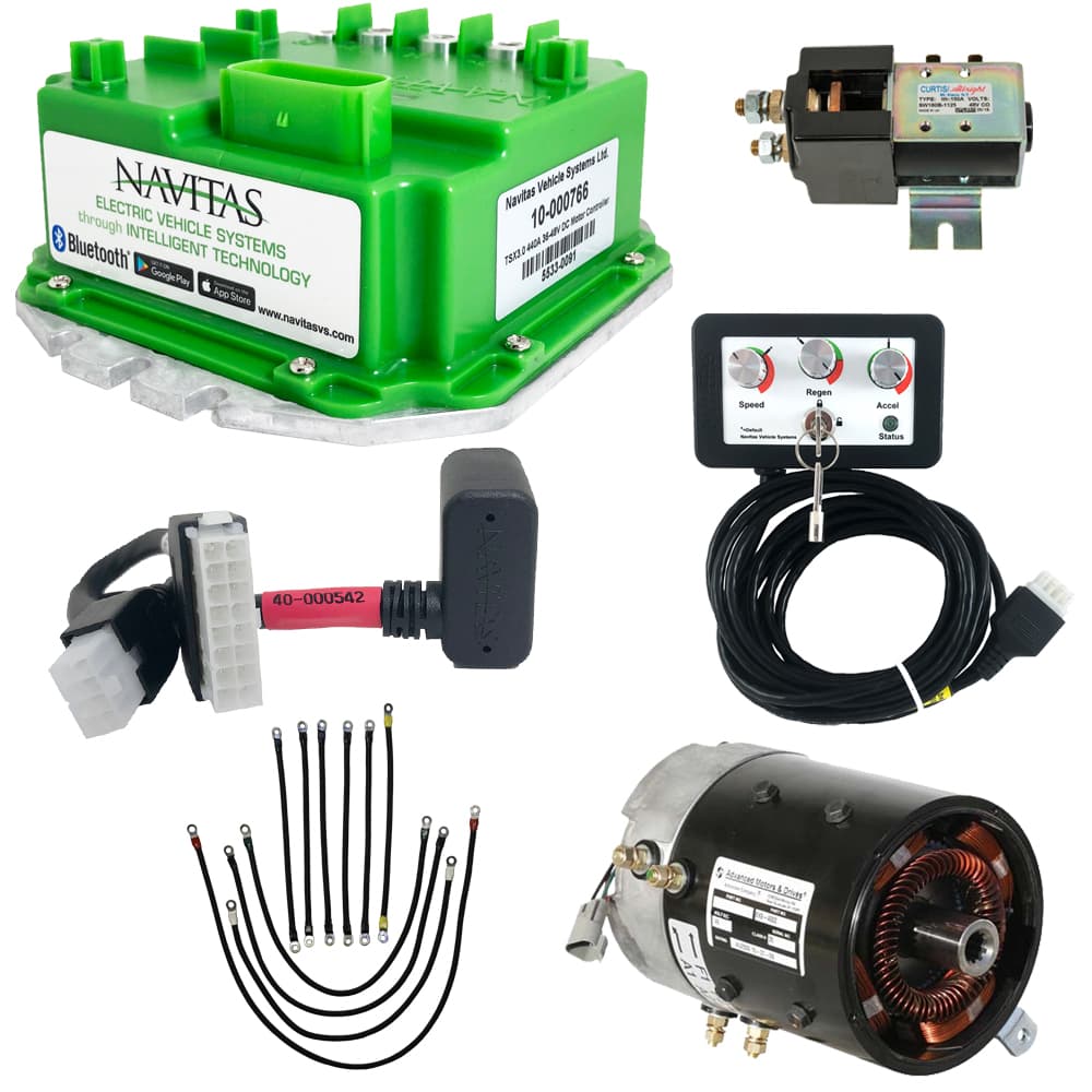 Navitas TSX3.0 DC Motor & Controller Torque Package – Club Car Precedent/Onward/Tempo