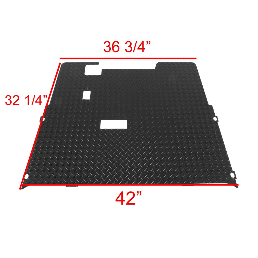 GTW&reg; E-Z-GO TXT Replacement Diamond Plated Floormat