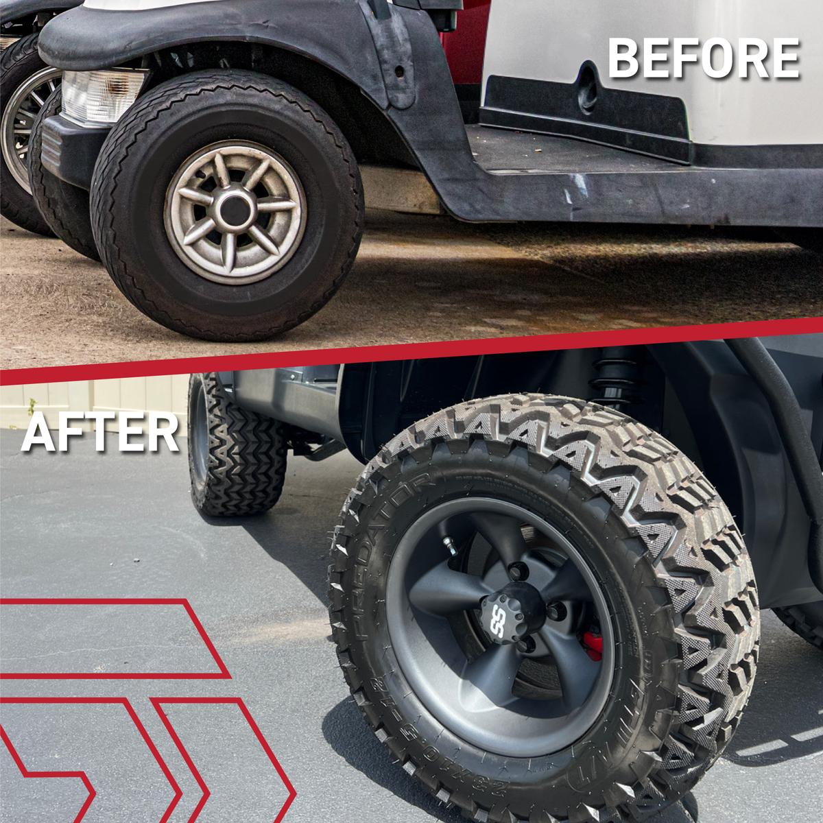 12&Prime; GTW&reg; Godfather Matte Gray Wheel