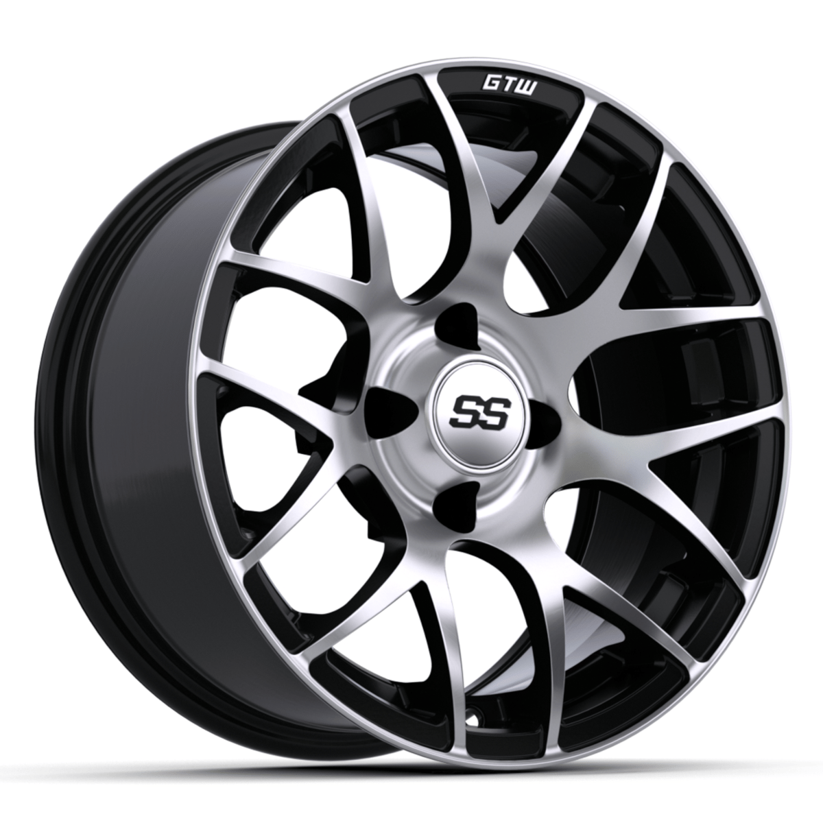 14&Prime; GTW&reg; Pursuit Black with Machined Accents Wheel