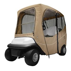 Classic Accessories 2-Passenger Deluxe Khaki Soft Enclosure